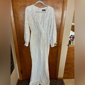 Women’s White Sequin Dress